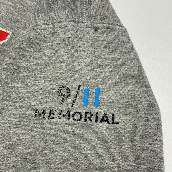 FDNY Hoodie Mens Small Gray New York Fire Department Sweatshirt 9/11 - Picture 4 of 13